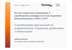 Intervento Dott. Sarcone - Eventi PA