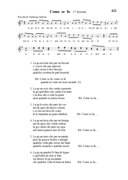 Come se fa 1° 422