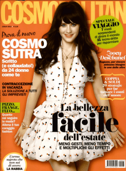 Cosmopolitan 01/07/2012 - GioRà • by Giovanna Raspini