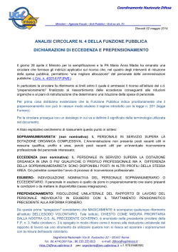 2014.05.02 analisi circolare 4_2014 FP - Federazione UGL