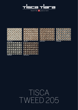 Datablad Tisca Tweed