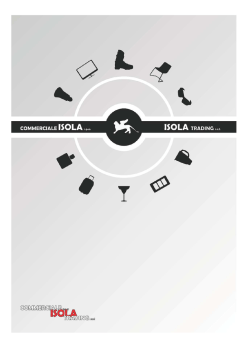 Commerciale Isola Brochure