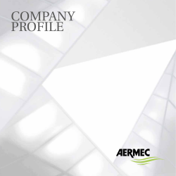 COMPANY PROFILE - Aermec S.p.A.