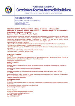 Informativa in  - Csai