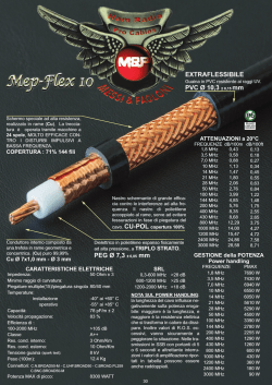 Pb PEG Ø 7,3 ± 0,05 mm EXTRAFLESSIBILE PVC