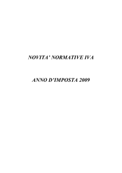 IVA - Dipartimento delle Finanze