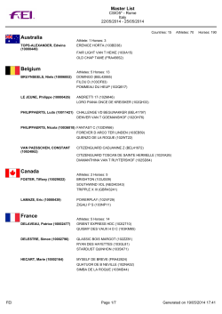 Australia Belgium Canada France