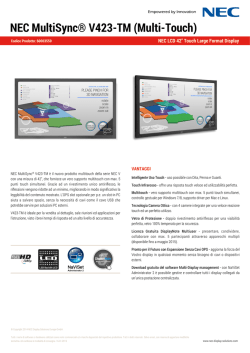 Download Datasheet - NEC Display Solutions Europe