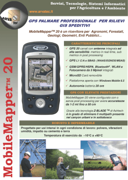 Brochure MobileMapper 20
