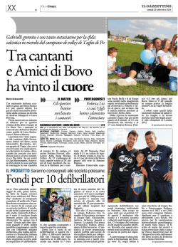 Il Gazzettino p. XX