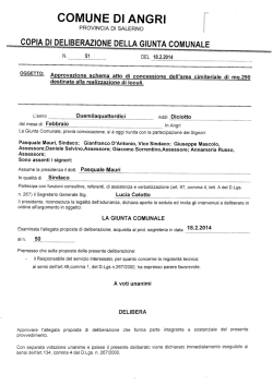 delib.G.M.n.51 - Comune di Angri