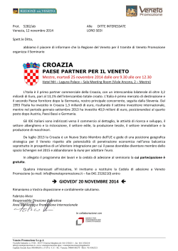 seminario paese croazia_25 novembre 2014