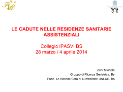 Relazione: Michele Zani - Collegio IP.AS.VI. di Brescia