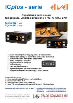ICplus - serie - Delco Controls AG