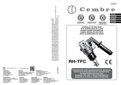 RH-TFC - Cembre