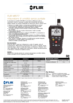 FLIR MR77 misuratore di umidità senza puntale