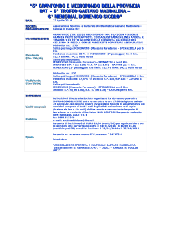 Per maggiori informazioni clicca qui