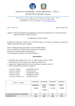ISTITUTO SUPERIORE - LICEO ARTISTICO &ndash; I.P.I.A. &ldquo;FRANCESCO