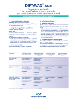 DIFTAVAX&reg; Adulti - Autismo e Vaccini
