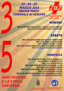 23 - 24 - 25 /&Icirc; - SOS Appiano Gentile
