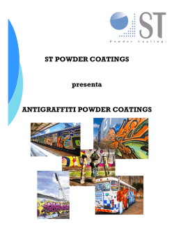 I graffiti - ST Powder Coatings SpA
