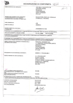 DICHIARAZIONE DI CONFORMITA 5\I@ÈIAQ .,