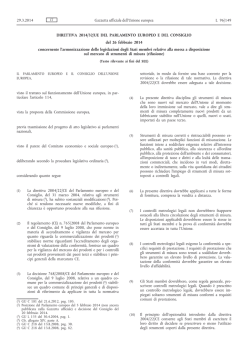 Direttiva 2014/32/UE - Metrologia