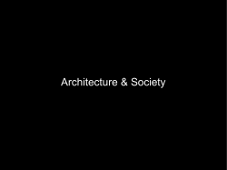 1-Architecture_Society