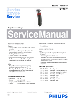 Service Manual - Buy parts and accessories