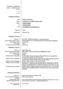 Domenica 29 Marzo 2015 ore 11,00