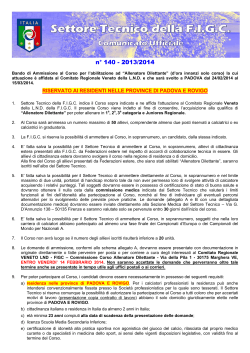 Modulo costituzione RTI