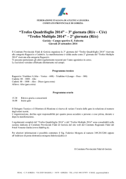 Graduatoria definitiva sc. inf. PRIMA VERA a.s 2015/2016