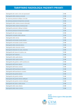 Il Programma da consultare
