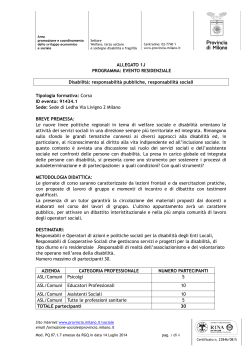Regolamento di Istituto 2015 - Istituto Comprensivo Via Mazzini