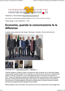Commissione Pari Opportunità del CUP provinciale di Modena