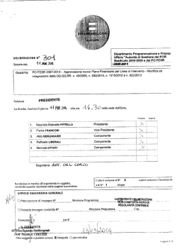 Informazioni e iscrizioni corso serale.