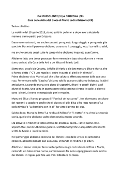 Incontro tra le CONSULTE DEI GENITORI del Mugello e i