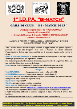 manifestazione a premio promossa dalla societa