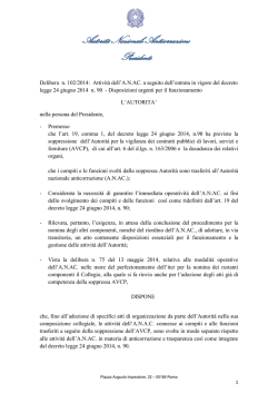 IMPIANTO EUREX DI SALUGGIA - ISTANZA DI DISATTIVAZIONE