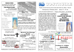 Indice dei Fogli Informativi