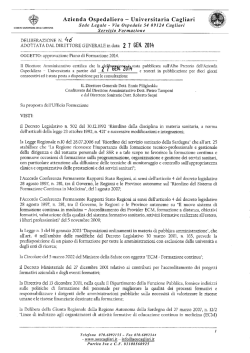 :a,. AZ|enda Ospedaliero - Unwersùana Caghan