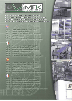 Download - vimek industries food plants