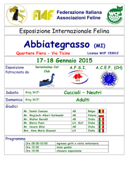 Info per espositori