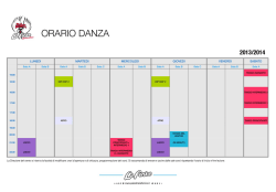 Download orario danza