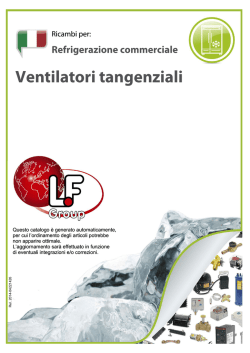 Ventilatori tangenziali