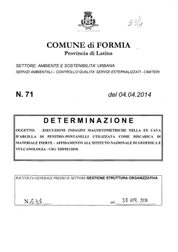 COMUNE di FORMIA