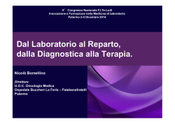 Dott. Nicol&ograve; Borsellino - Fitelab Federazione Italiana Tecnici di