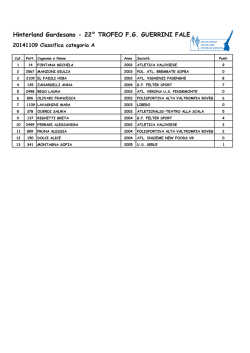 Hinterland Gardesano - 22&deg; TROFEO F.G. GUERRINI