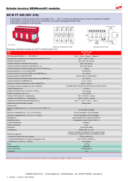 Scheda tecnica: DEHNventil&reg; modular DV M TT 255 (951