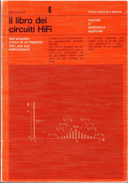 Il libro dei circuiti hi-fi